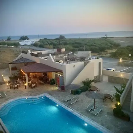 Luxury House Makry Gialos 300m To The 7 Pers בית נופש