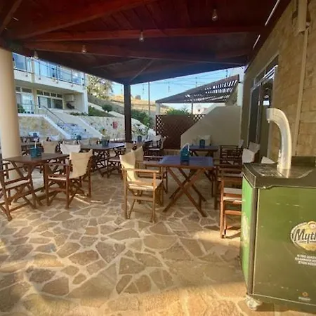 בית נופש Luxury House Makry Gialos 300m To The 7 Pers